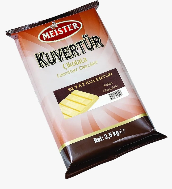 Meister Beyaz Kuvertür Çikolata