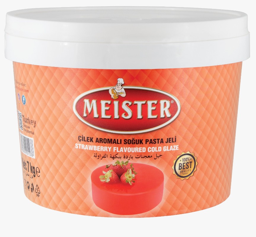 Meister Çilek Aromalı Soğuk Pasta Jeli
