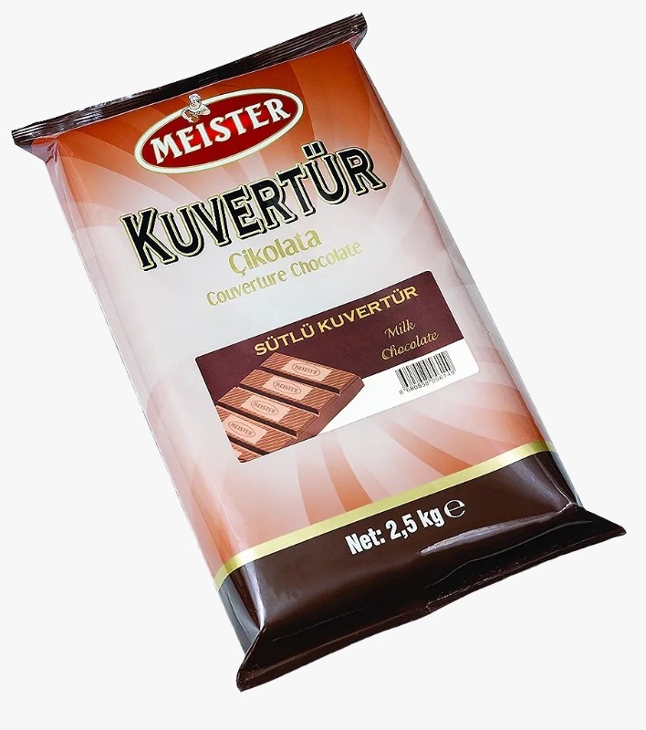 Meister Sütlü Kuvertür Çikolata